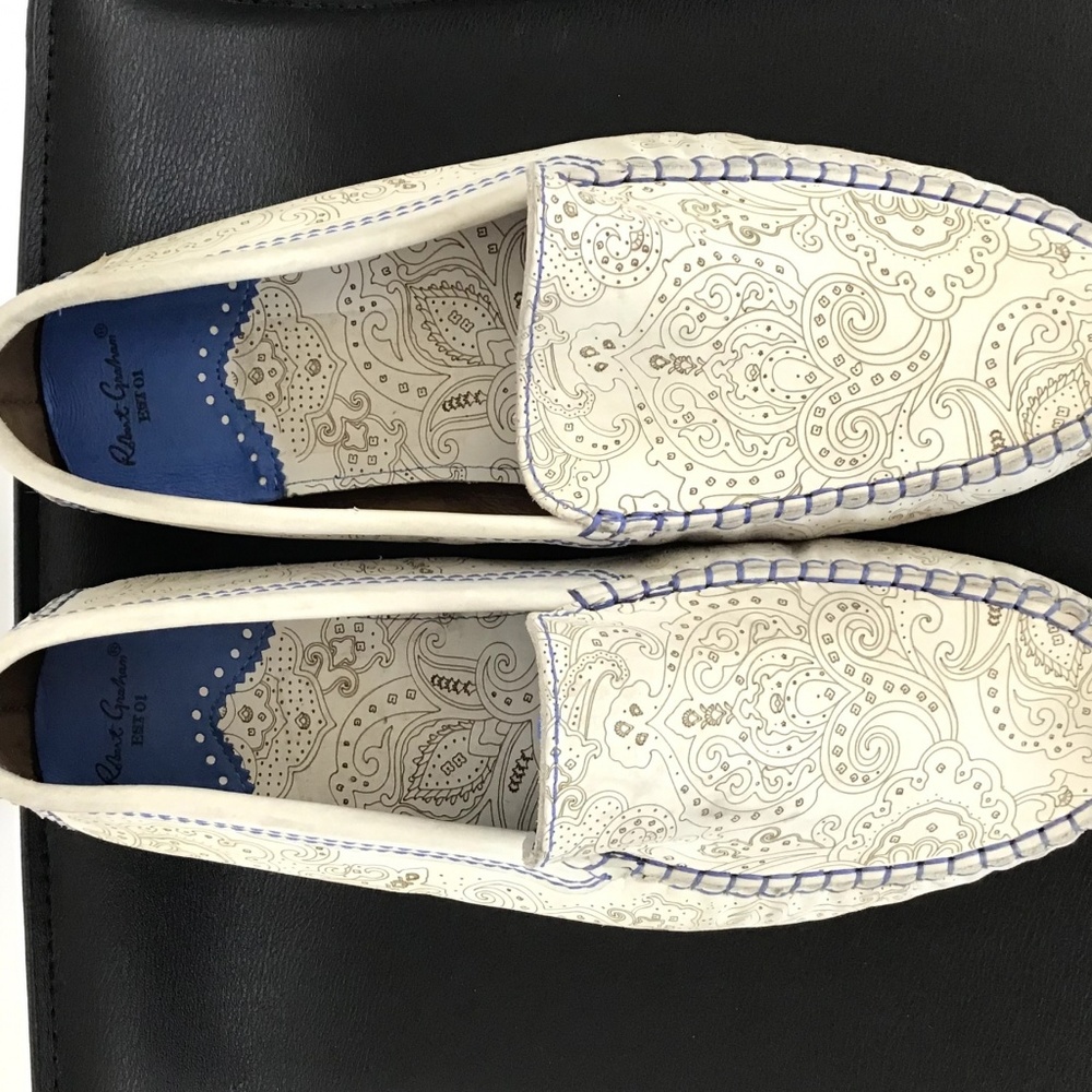 Sold on eBay ROBERT GRAHAM VERRAZANO leather - Picture 5 of 6